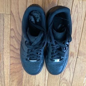 Black Nike Air Force 1 Shoes!